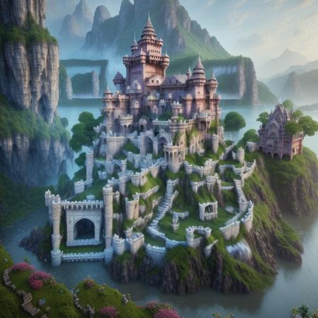 Complex Generated Scene